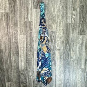 Men’s Silk Tie Sha r’e Lyon New York Handmade Italy Italian Flag Label